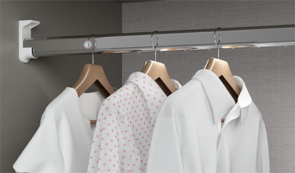 lighted clothes hangers
